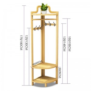 Chất lượng cao kệ áo khoác lưu trữ giá treo sànnhà treo cho phòngngủ phòngngủ